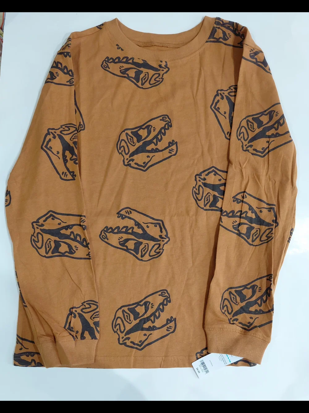 NWT Carter's Rust Brown Tee with Black Graphic Size 14